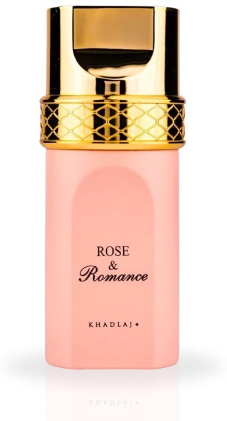 Khadlaj Rose & Romance Gold - Elegant Floral & Fresh Scent Eau de Parfum  -  Fresh for Women
