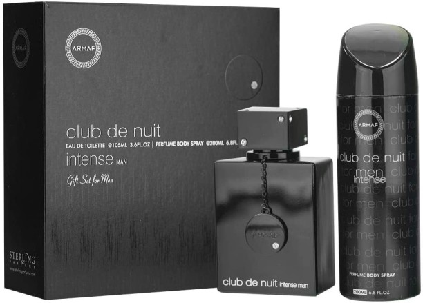 Armaf Club De Nuit Intense 200ml + Club De Nuit Intense Body Spray Eau de Toilette  -  Woody for Men