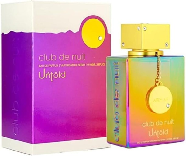 Armaf CLUB DE NUIT UNTOLD EDP ( UNISEX) Eau de Parfum  -  Floral, Woody, Fresh for Men & Women