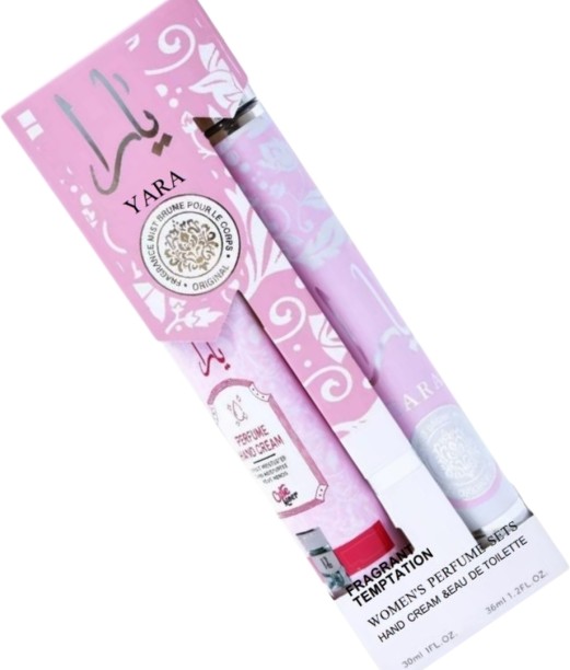 Yara Pink Women’s 2-Piece Fragrance Gift Set Eau de Toilette  -  Fruity for Women