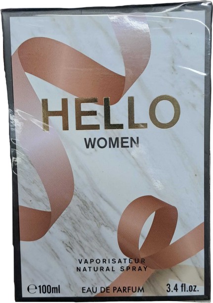 V.V.LOVE Hello Women - Natural Vaporisateur Spray - Perfume - 100ml Eau de Parfum  -  Fresh for Women
