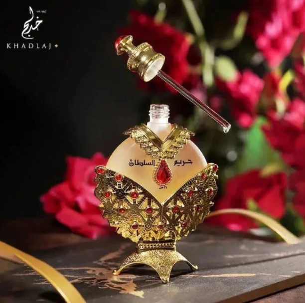 Khadlaj Hareem Al Sultan Gold Oil Concentrate for Women 1.2 oz/35 ml Perfume  -  Floral, Fresh for Women