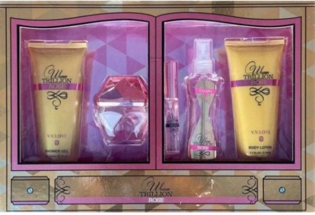 VV Love Women Trillion Rose Fragrance Set Eau de Parfum  -  Floral for Women