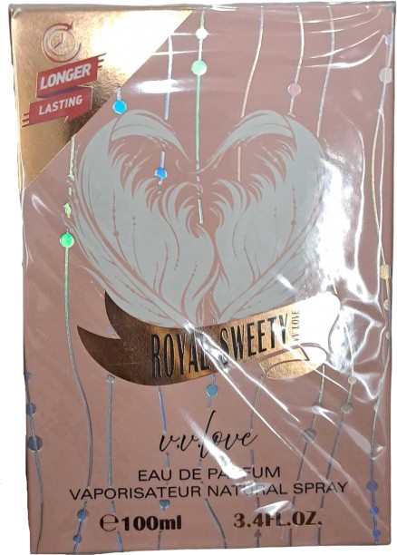 V.V.LOVE Golden Petals - Natural Vaporisateur Spray - Perfume - 100ml Eau de Parfum  -  Fresh for Women