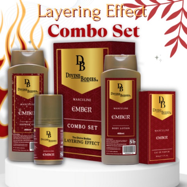 Divine Bodies Layering Effect – Combo Set EMBER Eau de Parfum  -  Oriental for Men