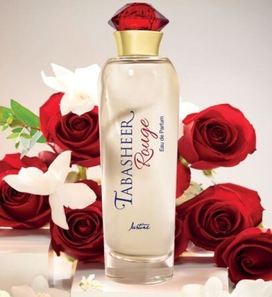 Justine Tabasheer Rouge Eau de Parfum - 100ml Eau de Parfum  -  Floral for Women