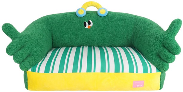 marevic Cat Bed Fluffy Plush Mutifuctional Double-Layer Soft Pet Couch Orthopedic Sofa Nest Beds for Small Cats and Dogs L Pet Bed