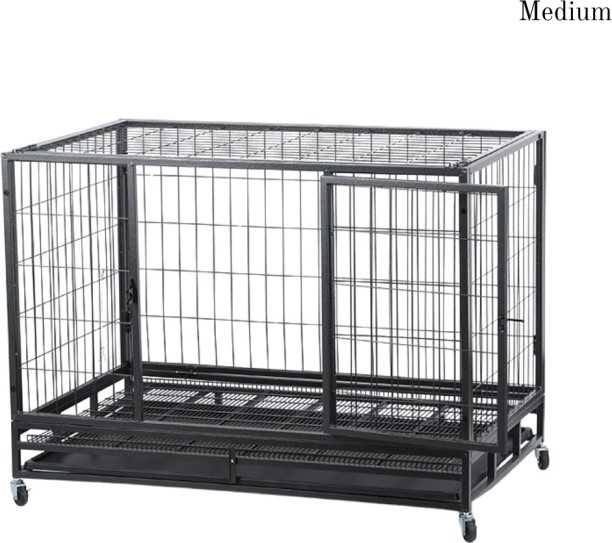 Premium Paws Metal Pet Enclosure Medium M Pet Bed