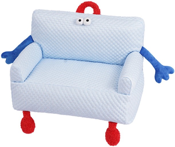 marevic Cat Bed Fluffy Plush Mutifuctional Double-Layer Soft Pet Couch Orthopedic Sofa Nest Beds for Small Cats and Dogs XXL Pet Bed