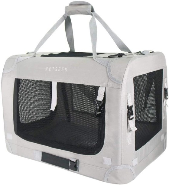 PETSEEK Collapsible Pet Carrier M Pet Bed