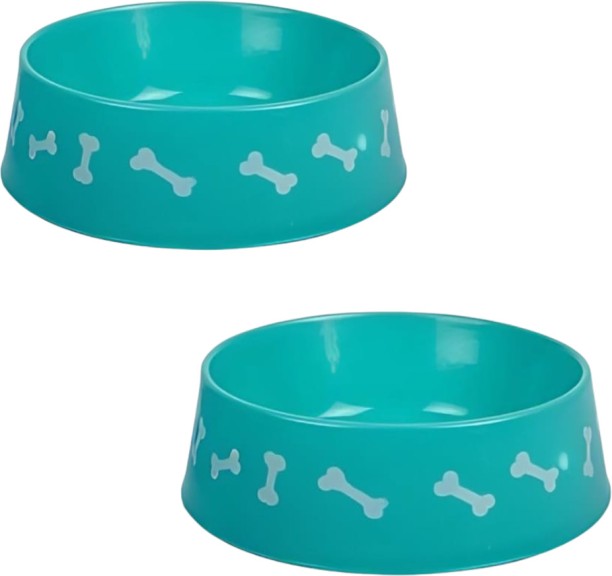 NibbleNest 25cm Pack of 2 Plastic Pet Bowl
