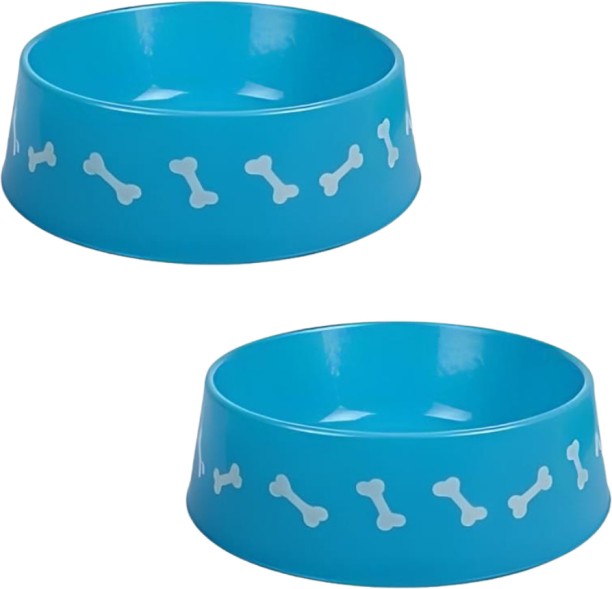 NibbleNest 25cm Pack of 2 Plastic Pet Bowl