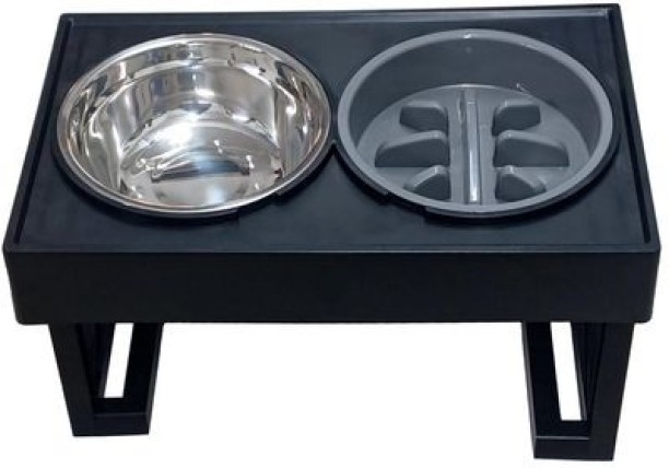 S-Cape Slow Feeder Bowl with Dog Feeder Stainless Steel Pet Bowl