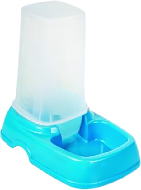 NibbleNest Self Feeder Plastic Pet Bowl