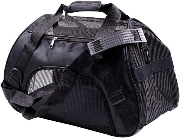 P Concepts Dog Backpack 1Pcs Portable Pet Bag below 5Kg Cute Backpack Outdoor Travel Handbag Carrier Bags Soft Crossbody Pet Mesh Bag Black black Backpack Pet Carrier