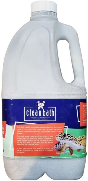 Clean Bath Sand White Pet Coat Cleanser Suitable For Hamster
