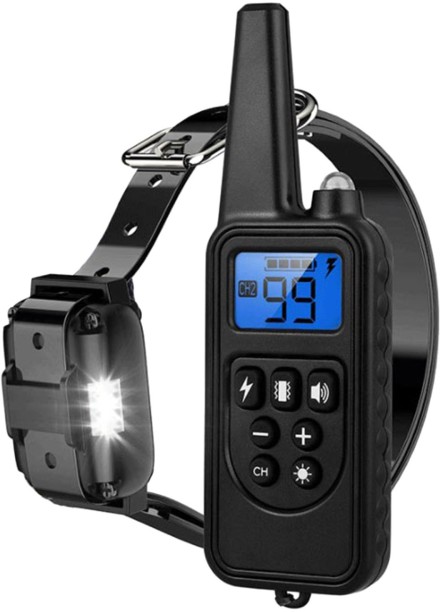 FocusPet Humane Remote Rechargeable Training Dog Bark Control Collar