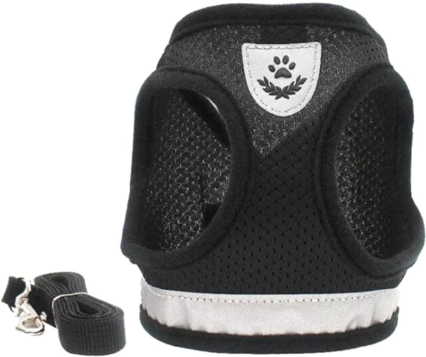 FocusPet Extra-Large Adjustable Padding Pet Vest Dog Reflective and LED Harness
