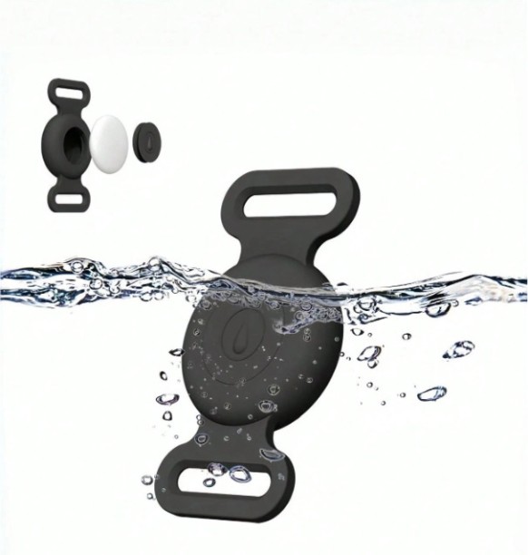 Waterproof Airtag Dog Collar Holder Dog & Cat Everyday Collar