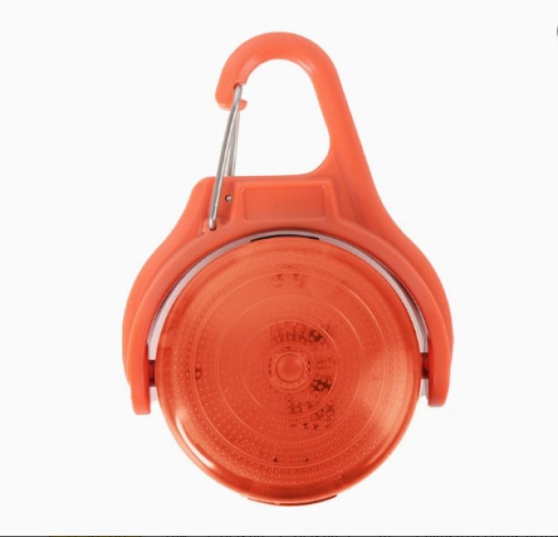 spark Dog collar light 270-degree rotation USB rechargeable collar light LED Color dog collar light Dog Collar & Chain