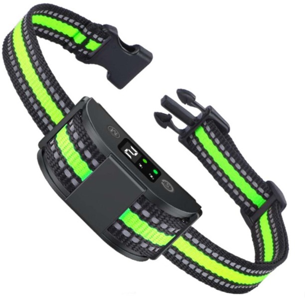FocusPet Humane USB Rechargeable Training - LED Display Dog Bark Control Collar