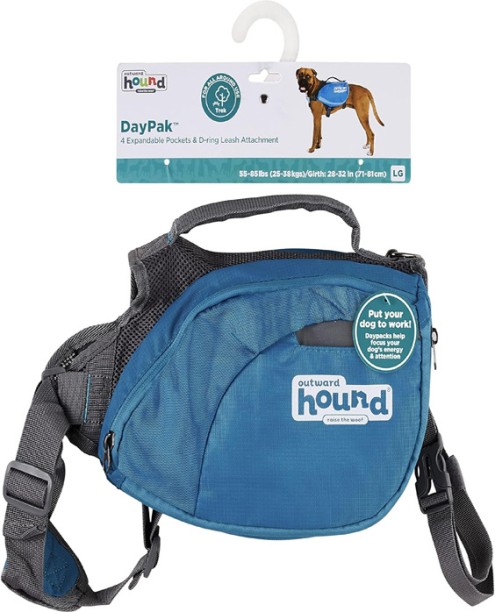 Outward Hound DayPak Large Blue OWH181 Dog NA Harness