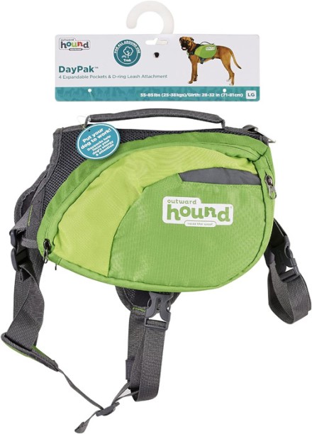 Outward Hound DayPak Large Green OWH182 Dog NA Harness