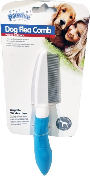 Pawise Flea Comb for Pets - Blue Rakes for  Adult Dog