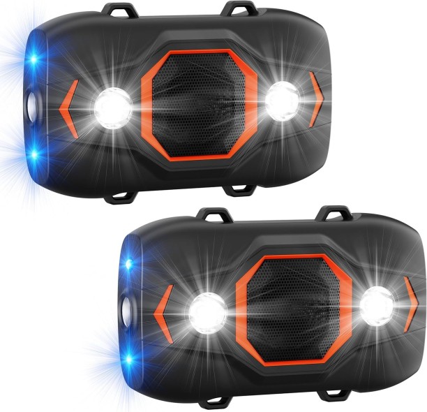 Milky Way 2 Pack Ultrasonic Rodent Repellent for Car Engines, Under Hood Mouse Repellent with Strobe Light Battery Powered - Keep Mice, Rodents, Rats and Squirrels Away from Cars, RVs, Garages, Attics, Indoors Pet Dewormer