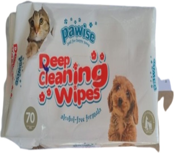 PAWISE WIPES70 Pet Ear Eye Wipes