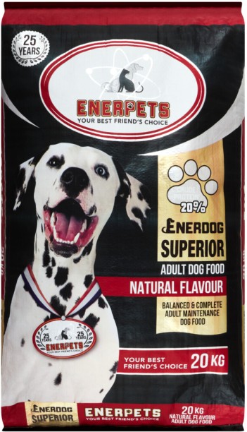 Enerpets Enerdog Superior Adult Dog Food Natural 20 kg Dry Adult Dog Food