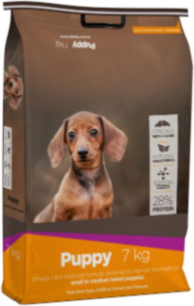 SMTE Puppy Dog Food Small & Medium Breeds Lamb 7 kg Dry Adult Dog Food