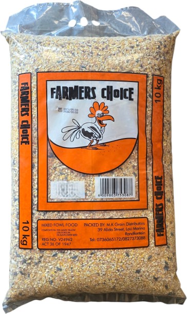 Farmers Choice Mixed Fowl Food 10 kg Dry Adult Bird Food