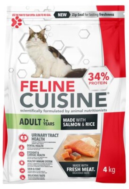 Feline Cuisine Rice & Chicken 4 kg Dry Adult Cat Food