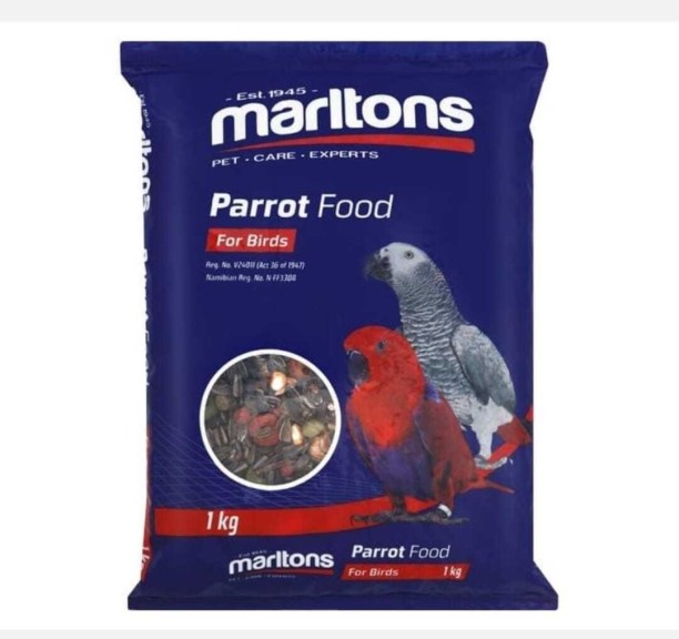 Marltons pet food 1 kg Dry Young, Adult, Senior, New Born Parrot Food