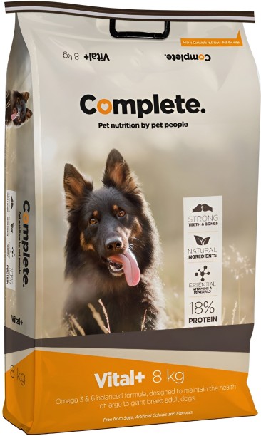 SMTE COMPLETE Dog Food Vital Premium Nutrition for Adult Dogs Cod 8 kg Dry Adult Dog Food