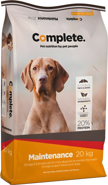 SMTE COMPLETE Dog Food Maintenance Large-Giant Balanced Nutrition for Large Breeds Lamb 20 kg Dry Adult Dog Food