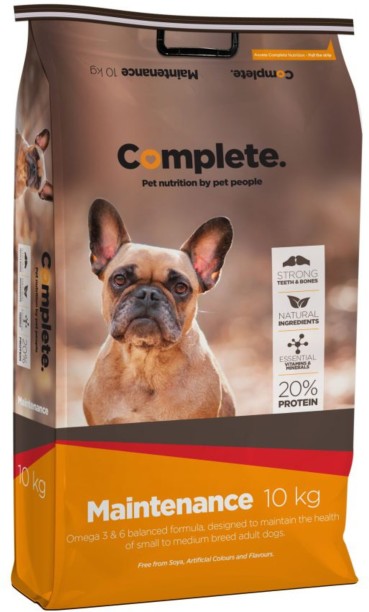 Complete Complete Maintenance Dog Food Sml Med Breed 10kg 10 kg Dry Adult, Young Dog & Puppy Food