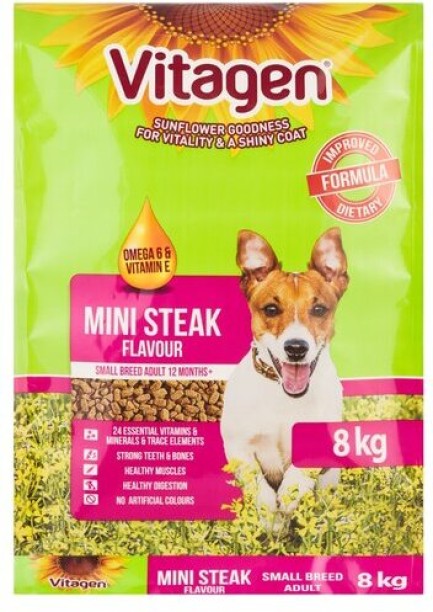 Vitagen A&B Grilled Saba 8 kg Dry Adult Dog Food