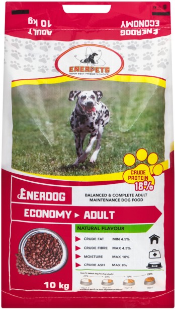 Enerdog Balanced & Complete Adult Maintenance Dog Food 10 kg Dry Adult Dog Food