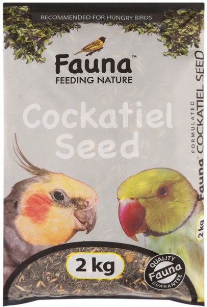 Cockatiel Seed pet food 2 kg Dry Adult, New Born, Senior, Young Cockatiel Food