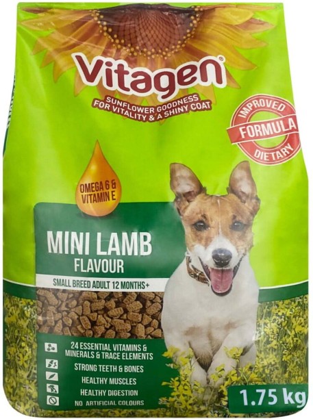 Vitagen Small breed Lamb 1.75 kg Dry Adult Dog Food