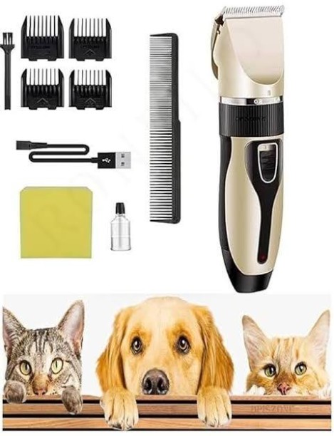 Rechargeable Cordless Pet Clipper Grooming Kit Portable Pet Clipper-generic Pet Hair Trimmer