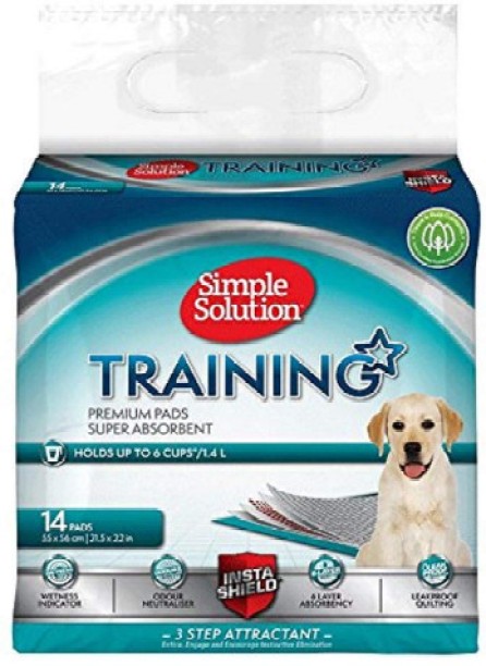 Simple Solution Absorbent Premium Dog and Puppy Training Pads Pet Litter Tray Refill