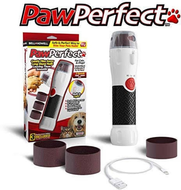 Lien - PawPerfect pet nail trimmer for cats and dogs in white Guillotine Nail Clipper