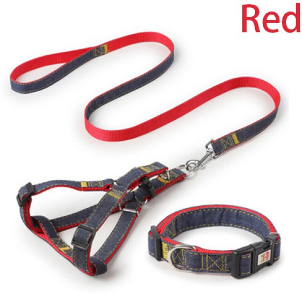 HYHDD 1312 Suitable For 20~27.5KG Adjustable Pet Leash 3-Piece Set For Dogs/Cats - Comfortable Harness, Durable Leash & Stylish Collar. Designed For Ultimate Pet Safety And Convenience During Walks. Ideal For All Breeds L Rain Sheet