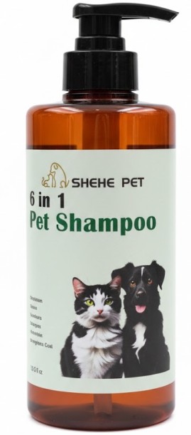 SHEHE Anti-itching, Conditioning Coconut Cat, Dog Shampoo