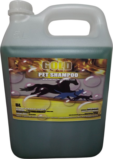 gold Flea and Tick citrus scented Dog, Horse Shampoo