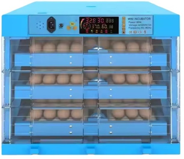 Pleysier WQ-C4 Dual Power Roller 192 Egg Incubator Pet Spa Kit