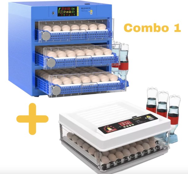 Delta Incubators 180 Egg Continuous Incubation Combo Deal - Automatic Egg Incubator and Egg Hatcher Pet Spa Kit